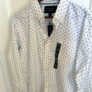 Button up light cotton shirt sz large